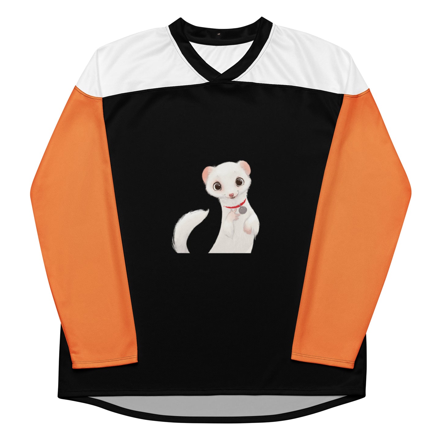 "My Name is Musky! A Ferret's Story" Muskyteer Hockey Jersey!