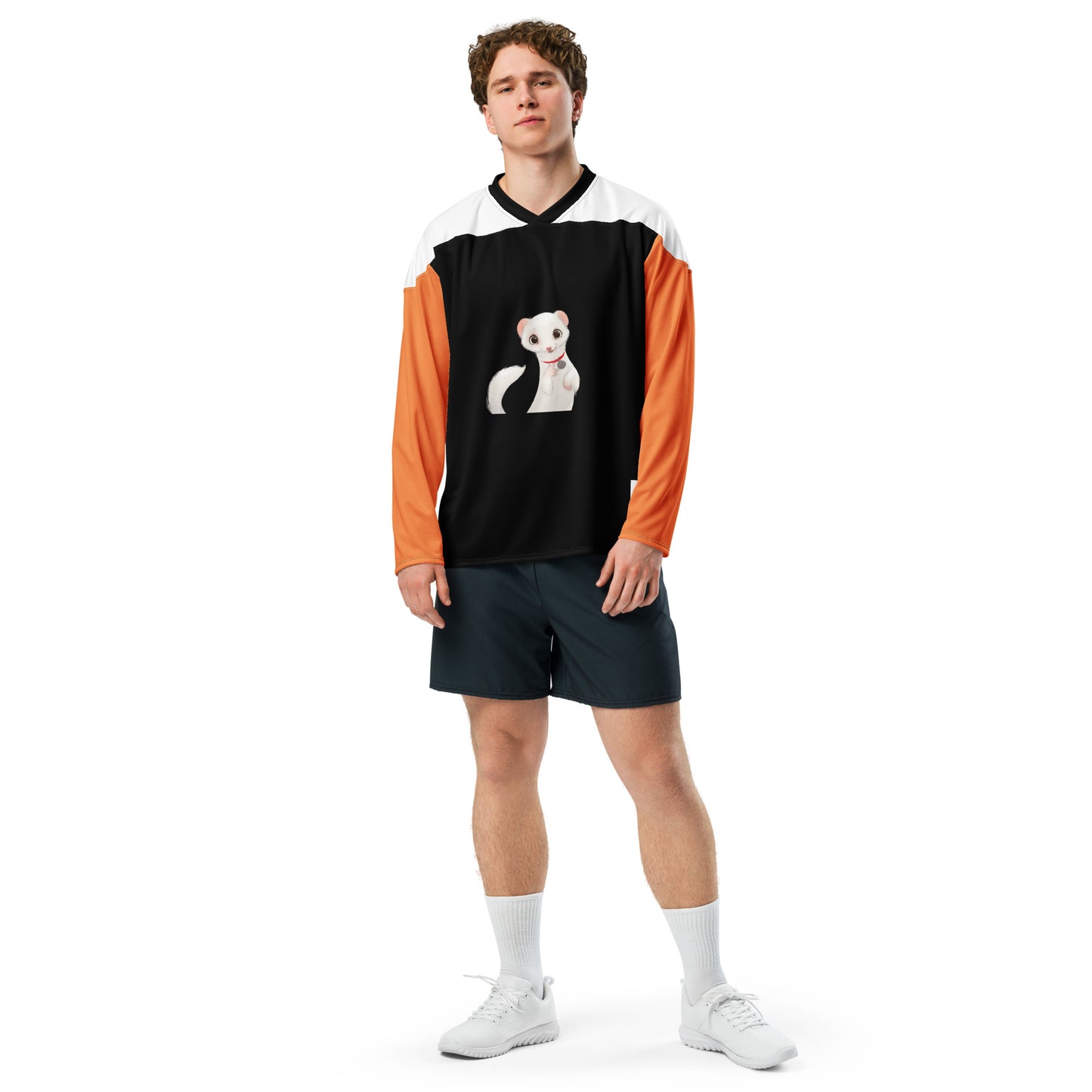 "My Name is Musky! A Ferret's Story" Muskyteer Hockey Jersey!