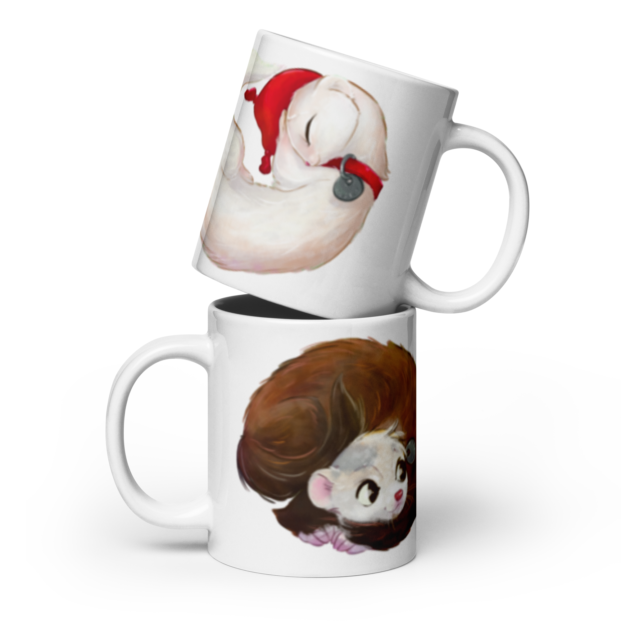 My Name Is Musky! Stubby Loves Musky BIG 20 OUNCE Glossy Ceramic Mug!