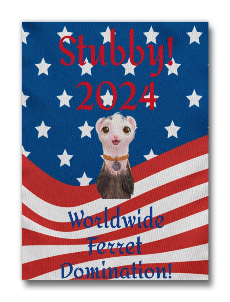 "My Name is Musky! Stubby For President Magnet!