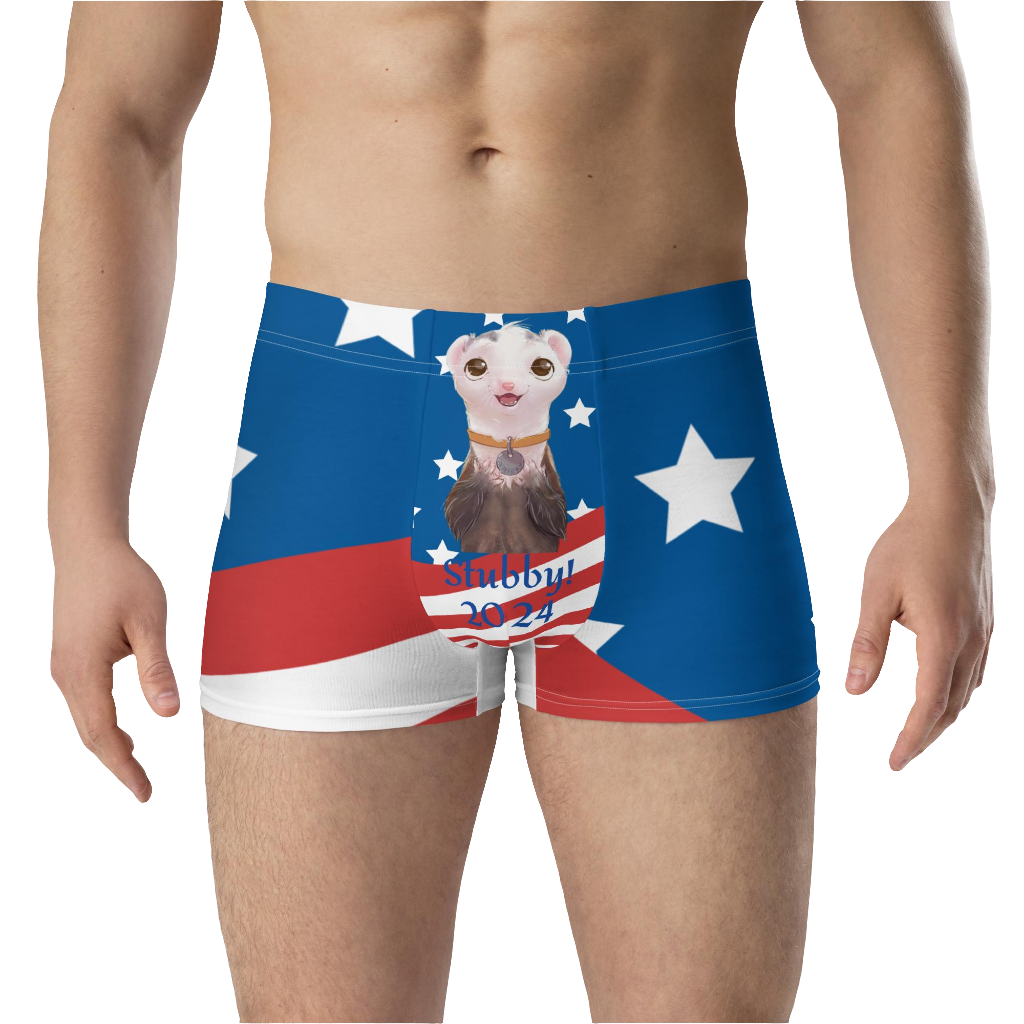 'My Name is Musky!" Stubby For President Boxer Briefs Underwear