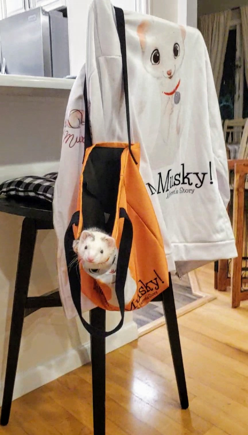 "My Name is Musky! A Ferret's Story" Tote Bag!