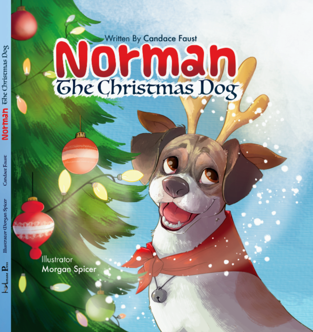 'Norman The Christmas Dog" Pawtographed Children's Book!